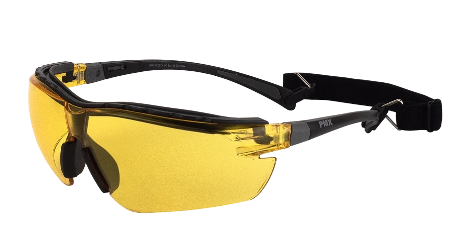 Очки баллистические тактические PMX Willing G-6330ST Anti-fog Желтые 89%