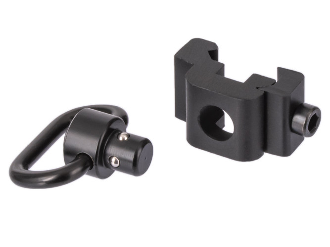 Антабка быстросъёмная ShotTime QD на Weaver для ремня 2.5 cм