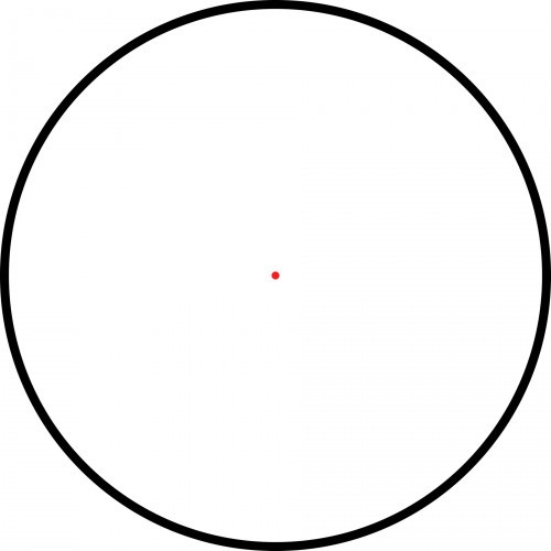 Прицел коллиматорный Hawke Red Dot Sights Vantage 1X20 IR FP WP (12105) Закрытый DOT 3 MOA