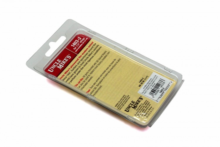 Антабка быстросъемная Uncle Mike`s 1403-3 для ремня 3 см с воронением 2 шт