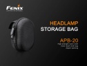 Чехол для налобных фонарей Fenix APB-20 черный