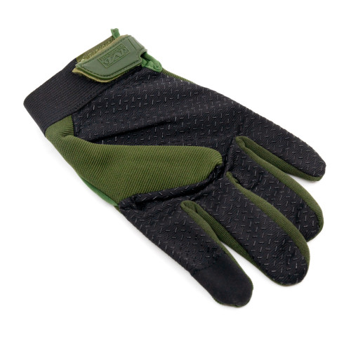 Перчатки тактические Oval RX полноразмерные прорезиненные Хаки