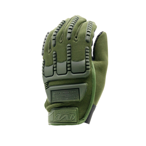 Перчатки тактические Oval RX полноразмерные прорезиненные Хаки