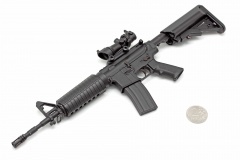 Модель сувенирная в виде оружия Microgun L M4A1 штурмовой приклад оптический прицел