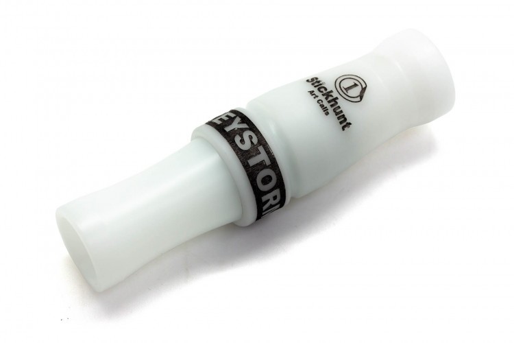 Манок духовой на серого гуся Stickhunt ArtCalls Greystorm дерлин Белый / Чёрный