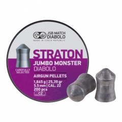 Пульки для пневматики JSB Diabolo Straton Jumbo Monster Конусообразные 5.5 мм 1.64 г (200 шт)