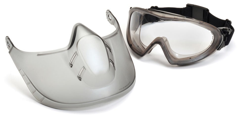 Профессиональная тактическая баллистическая маска Pyramex - Capstone G504TSHIELD