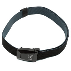 Ремень брючный PMX-15 с металлической застёжкой Чёрно-синий