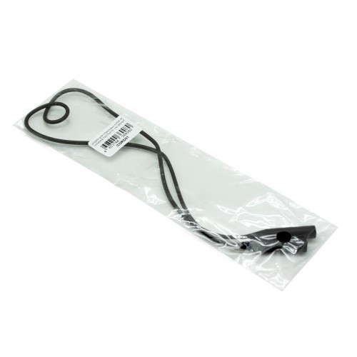 Шнурок для стрелковых очков из силикона толстый 51 см Черный