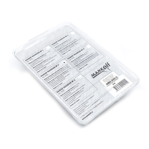 Набор манков №3 на гуся белолобого и гуменника Mankoff 3030/1 Kwanza + Pioner 2130-2140