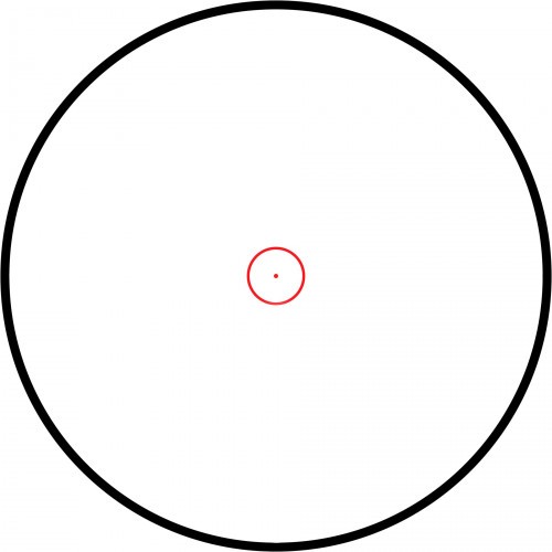 Прицел коллиматорный ВОМЗ Пилад P PFO 1х25 Открытый 6MOA на Вентилируемую планку