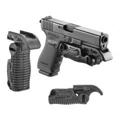 Рукоятка тактическая Fab Defense FGGK-S с складным механизмом для оружия Черный