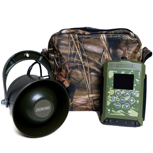 Электронный манок одноканальный Hunterhelp Standart 3М (Альфа, Карта, Чехол)