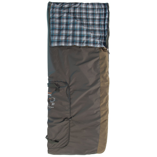 Спальный мешок Expert-Tex Traveler от -1°C до +4°C Хаки