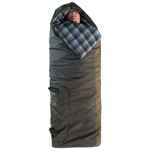 Спальный мешок Expert-Tex Traveler от -1°C до +4°C Хаки