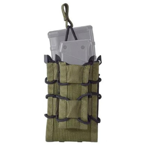 Подсумок Rusforce USMC открытый на Molle для магазинов Зеленый