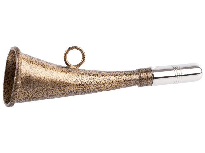 Горн охотничий PakiGorn из стали 16 cм Плоский