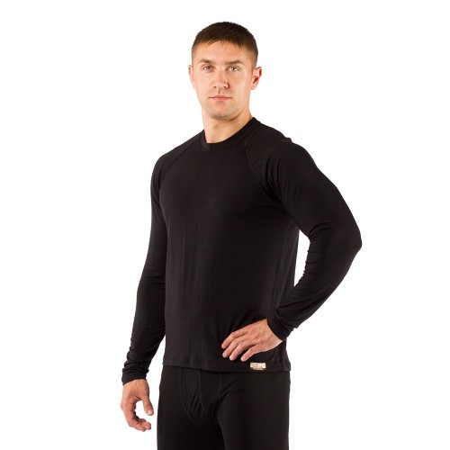 Термобелье верх Lasting ATAR с длинным рукавом Чёрный