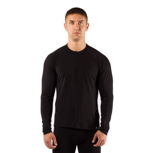 Термобелье верх Lasting ATAR с длинным рукавом Чёрный