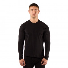 Термобелье верх Lasting ATAR с длинным рукавом Чёрный