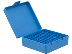 Кейс ShotTime BX-905 для хранения 100 патронов 9mm Luger/10x28 калибра Синий