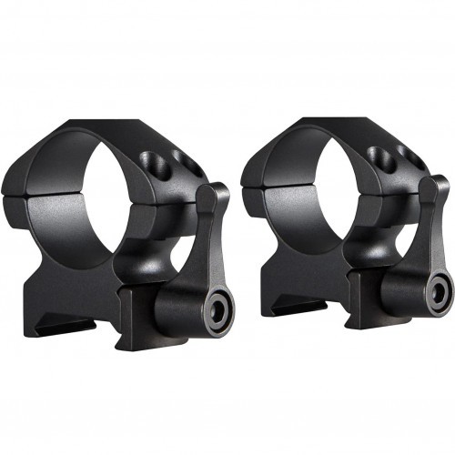 Кольца для прицела Hawke Precision QD (23011) быстросъемные D=25.4 мм H=9 мм на Weaver | Средний 2 шт