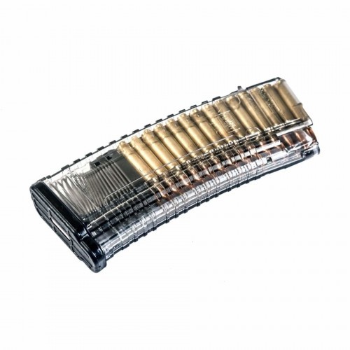 Магазин Pufgun SG223 для Сайга МК223 5.56х45 на 30 патронов Прозрачный