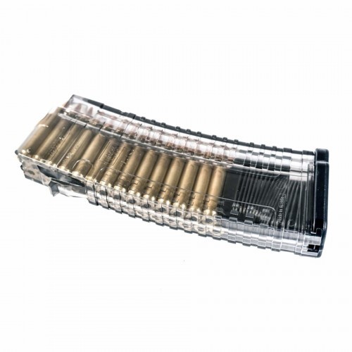 Магазин Pufgun SG223 для Сайга МК223 5.56х45 на 30 патронов Прозрачный