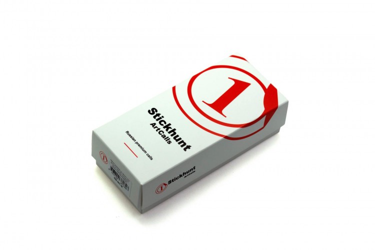 Манок духовой на серого гуся Stickhunt ArtCalls Greystorm дерлин Белый / Изумруд