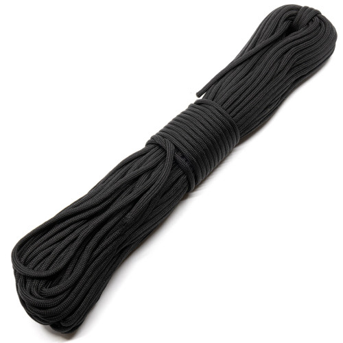 Паракорд Стикхант 550 высокопрочный 30 метров Чёрный