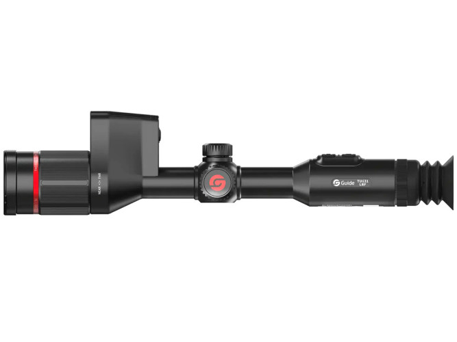 Прицел тепловизионный Guide TU631 LRF 1,65x-13,2x, 640x480 12um, o35мм, обн. 1400м, на кольца 30мм, до 12ч, IP67, 1250г