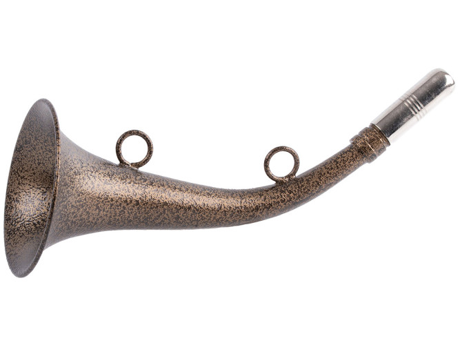 Горн охотничий PakiGorn из стали 25 см Круглый