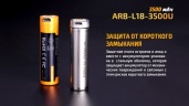 Аккумулятор Fenix ARB-L18U Тип 18650 3.6V 3500 мАч с защитой и Micro-USB