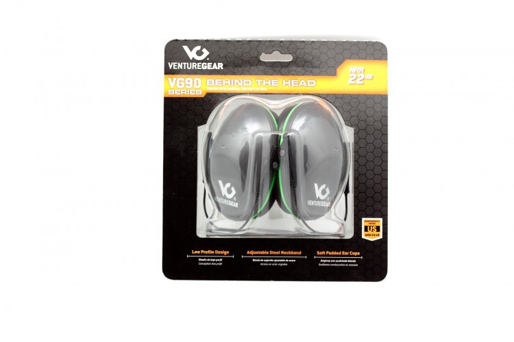 Наушники пассивные стрелковые Pyramex Venture Gear VGBH9010C NRR 22 ДБ под шлем-каску
