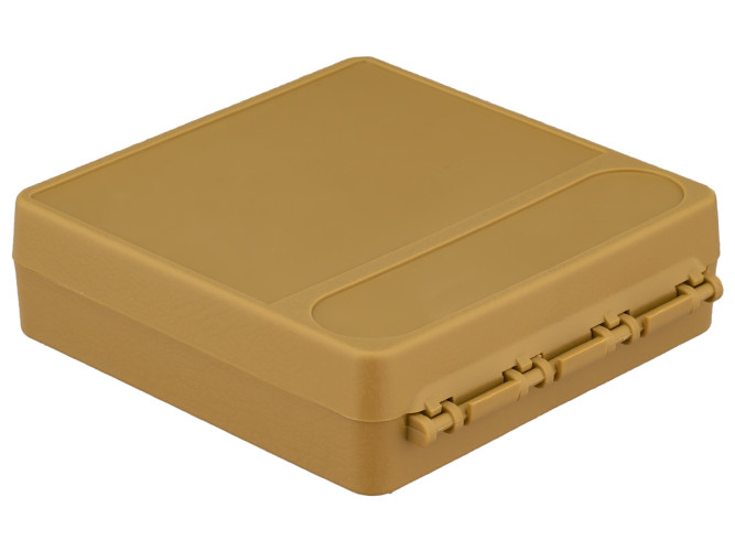 Кейс ShotTime BX-906 для хранения 100 патронов 9x18/10x28 калибра Койот