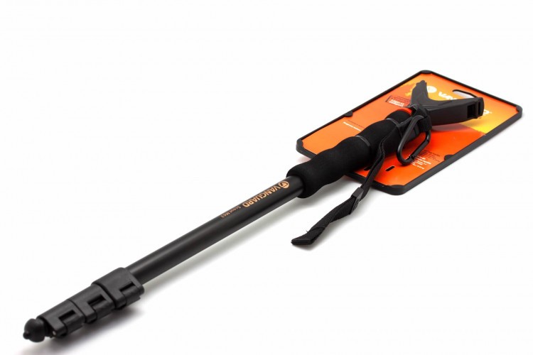 Опора телескопическая для оружия Vanguard Scout M62 1 нога 4 колена Черный