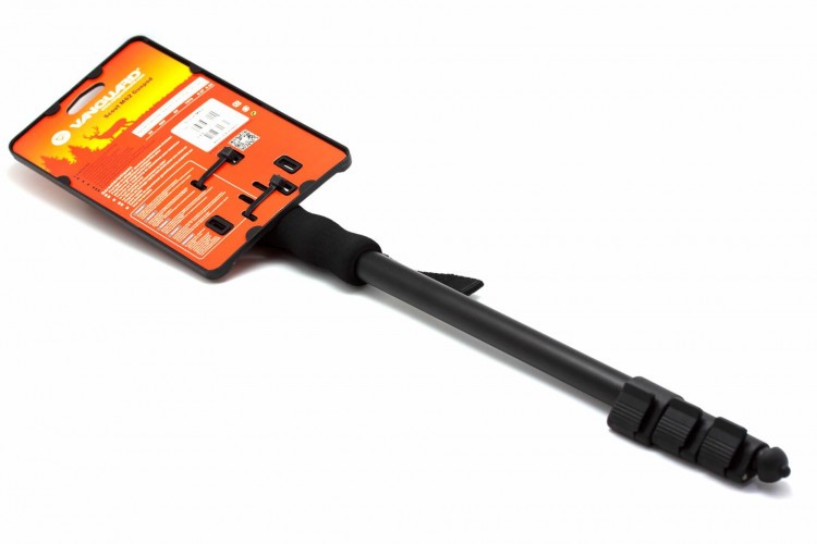 Опора телескопическая для оружия Vanguard Scout M62 1 нога 4 колена Черный