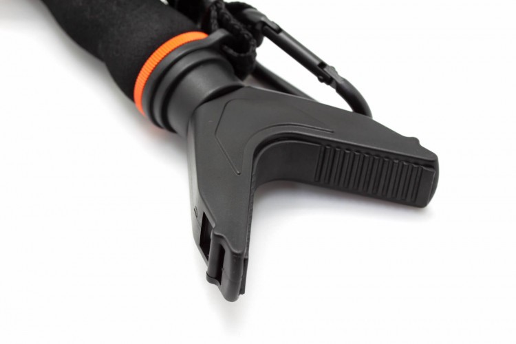 Опора телескопическая для оружия Vanguard Scout M62 1 нога 4 колена Черный