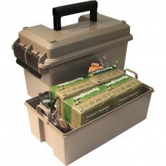 Ящик MTM Shotshell Field & Range Case для хранения снаряжения и патронов Койот