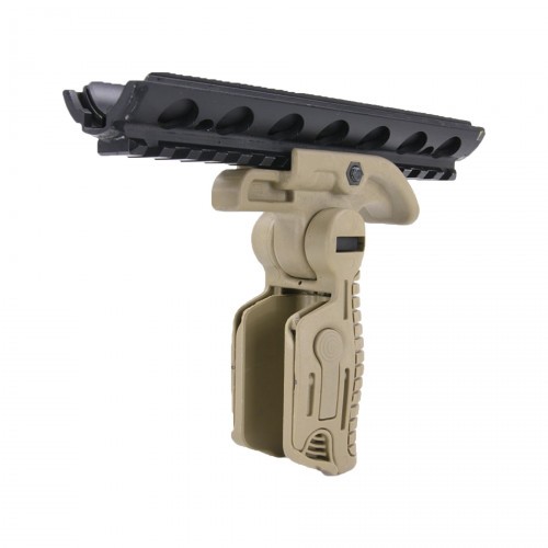 Рукоятка тактическая Fab Defense FGGK-S с складным механизмом для оружия Койот