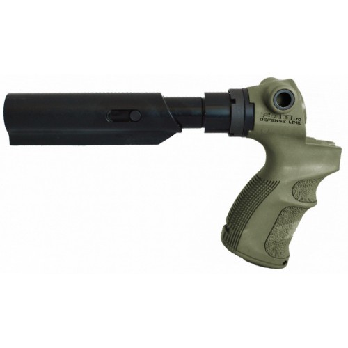 Трубка нескладная Fab Defense AGM 500 FK SB для телескопического приклада Зелёный