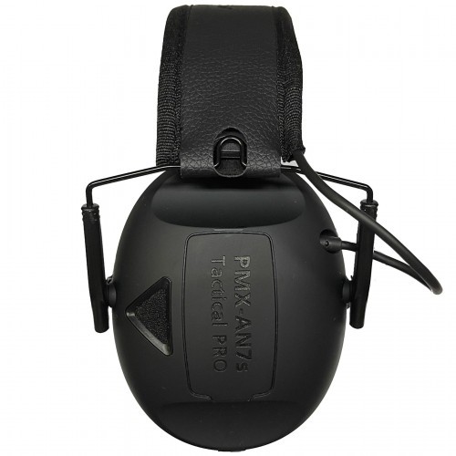 Наушники активные стрелковые PMX Tactical Pro AN7S 26-82 ДБ Чёрный
