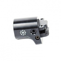 Переходник Рысь В12-1 со смещением 5 мм для трубок тип Comm для оружия тип Вепрь-12