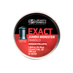 Пульки для пневматики JSB Exact Jumbo Monster Полусферические 5.5 мм 2.2 г (200 шт)
