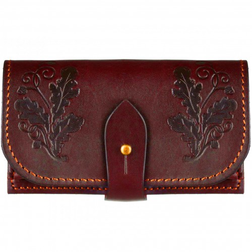 Подсумок поясной VEKTOR П-48 однорядный на 6 патронов 12 калибра Коричневый