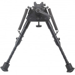 Сошки телескопические Vector Optics (SCBPS-04P) быстросъемные с креплением на Антабку и Weaver / Picatinny 15 - 23 см