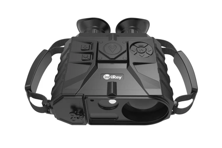 Бинокль тепловизионный гибридный iRay xFuse PT-HD с системой Fusion 1-4X58.3/30 S=1024X768/1920X1080 Обнаружение 2496 м