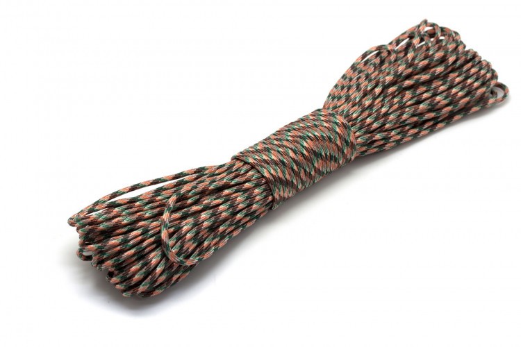 Паракорд Стикхант 550 высокопрочный 30 метров Мультикам