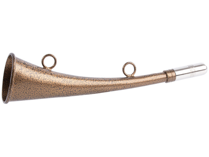 Горн охотничий PakiGorn из стали 25 см Плоский