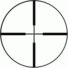 Прицел оптический ВОМЗ Пилад PV 1-7х25 MLK Сетка Крест / Подсветка цельнометаллический корпус